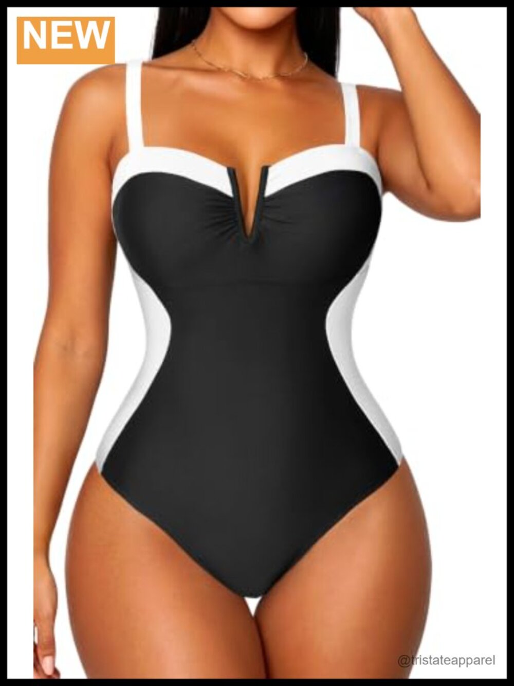 Women's Tummy Control One Piece Swimsuit Ruched Full Coverage Bathing Suit